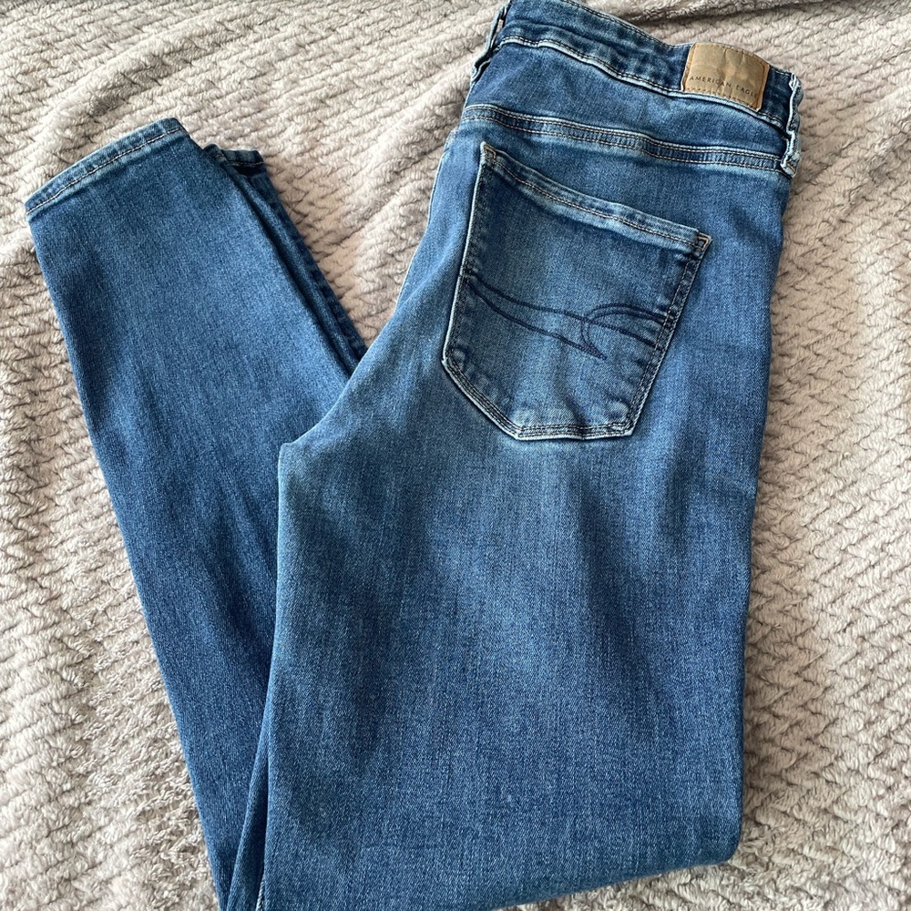 American Eagle High Rise Jeggings size 12 Short